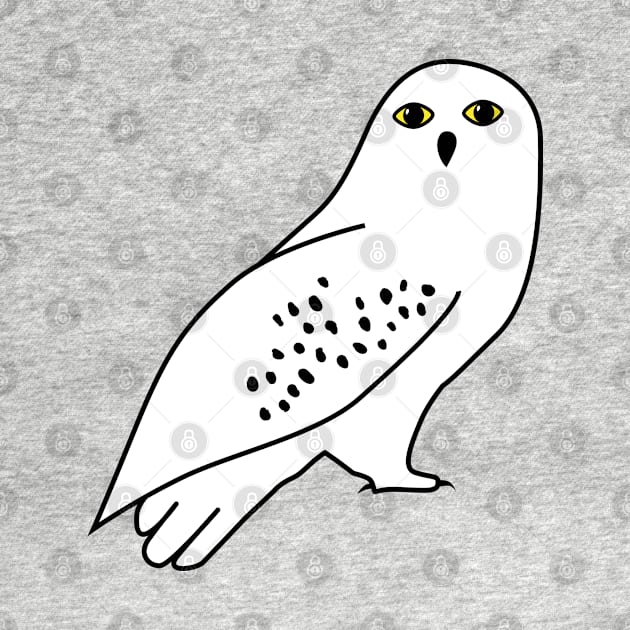 White owl by helengarvey